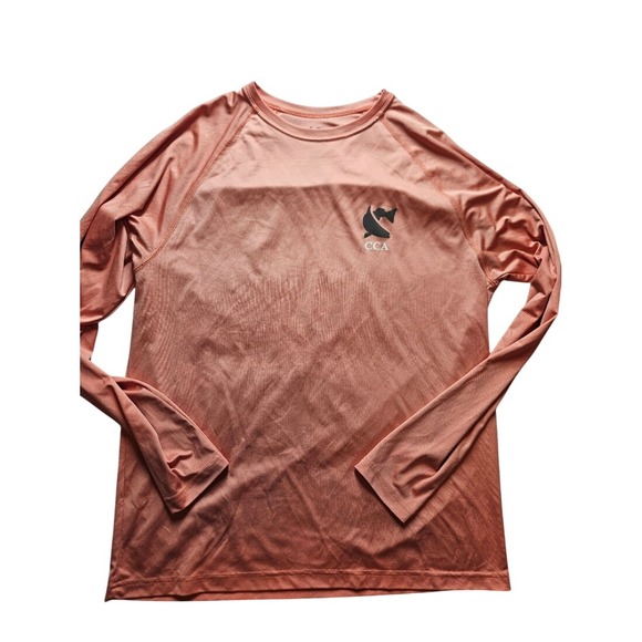 Coastal Conservation Association Other - CCA Coastal Conservation Association Fishing Shirt Mens Medium Coral Long Sleeve